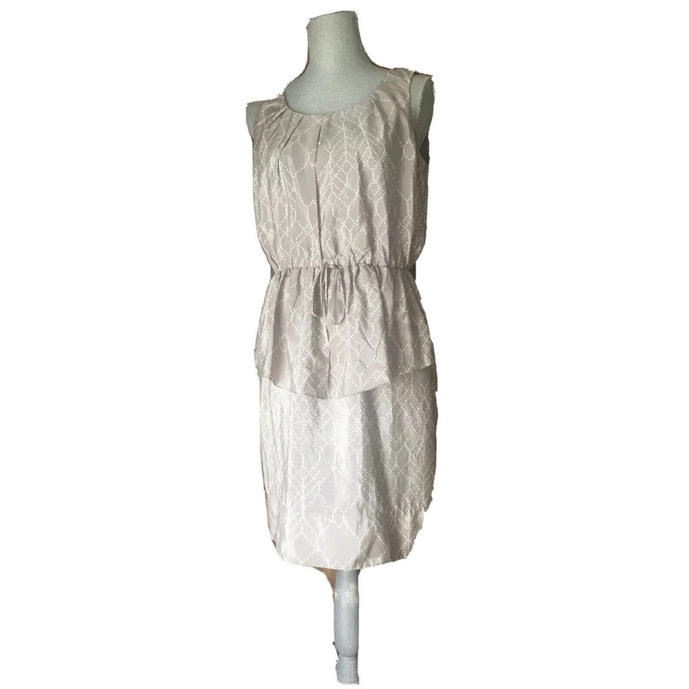 Vince Camuto Sleeveless Tiered Career Dress Size 6